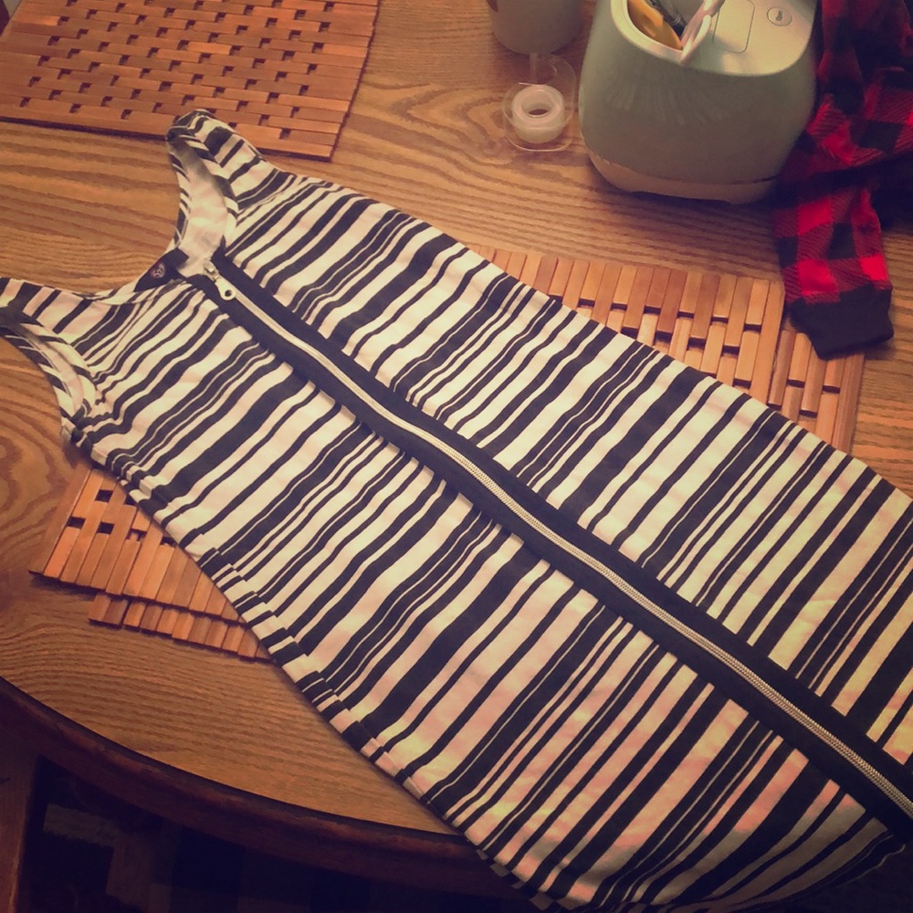 Mini zipper dress